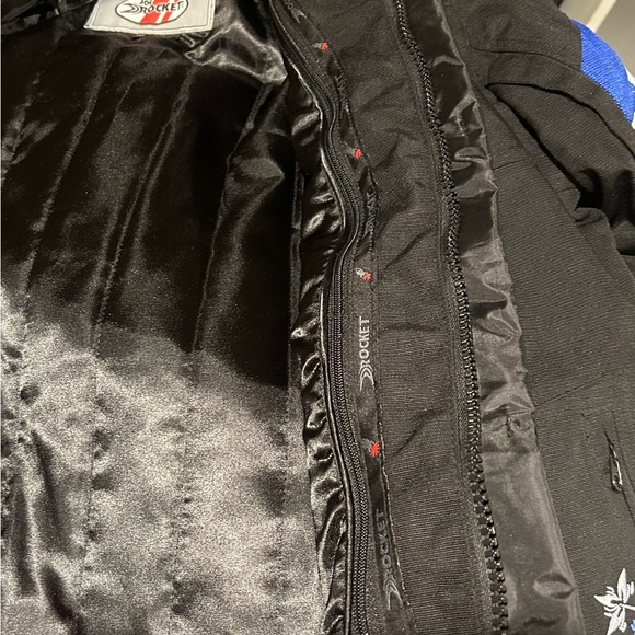 JOE ROCKET Women’s XL Motorcycle Textile Jacket Blue Floral RARE! - Picture 7 of 10